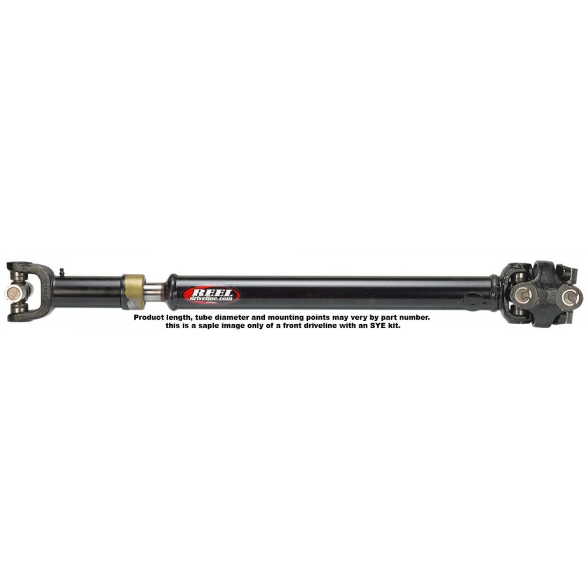 Jeep CJ5/CJ7 8386 1310 Heavy Duty Front Driveshaft for 4 Cylinder T4/T5 Transmissions Reel