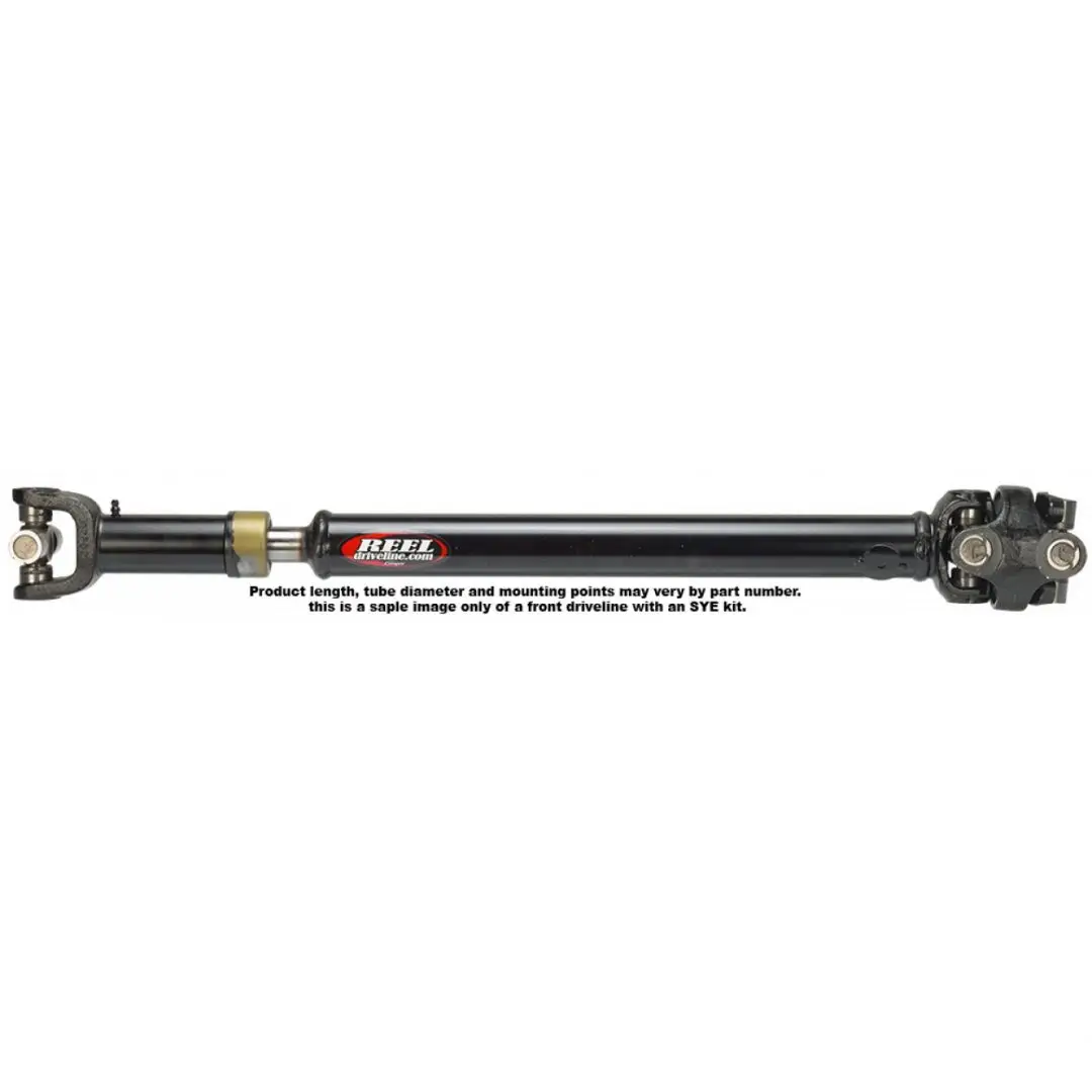 Wrangler TJ Front 1310 C.V. Drive Shaft W/After Market 1330 Pinion Yoke For 03-06 Wrangler Reel Driveline