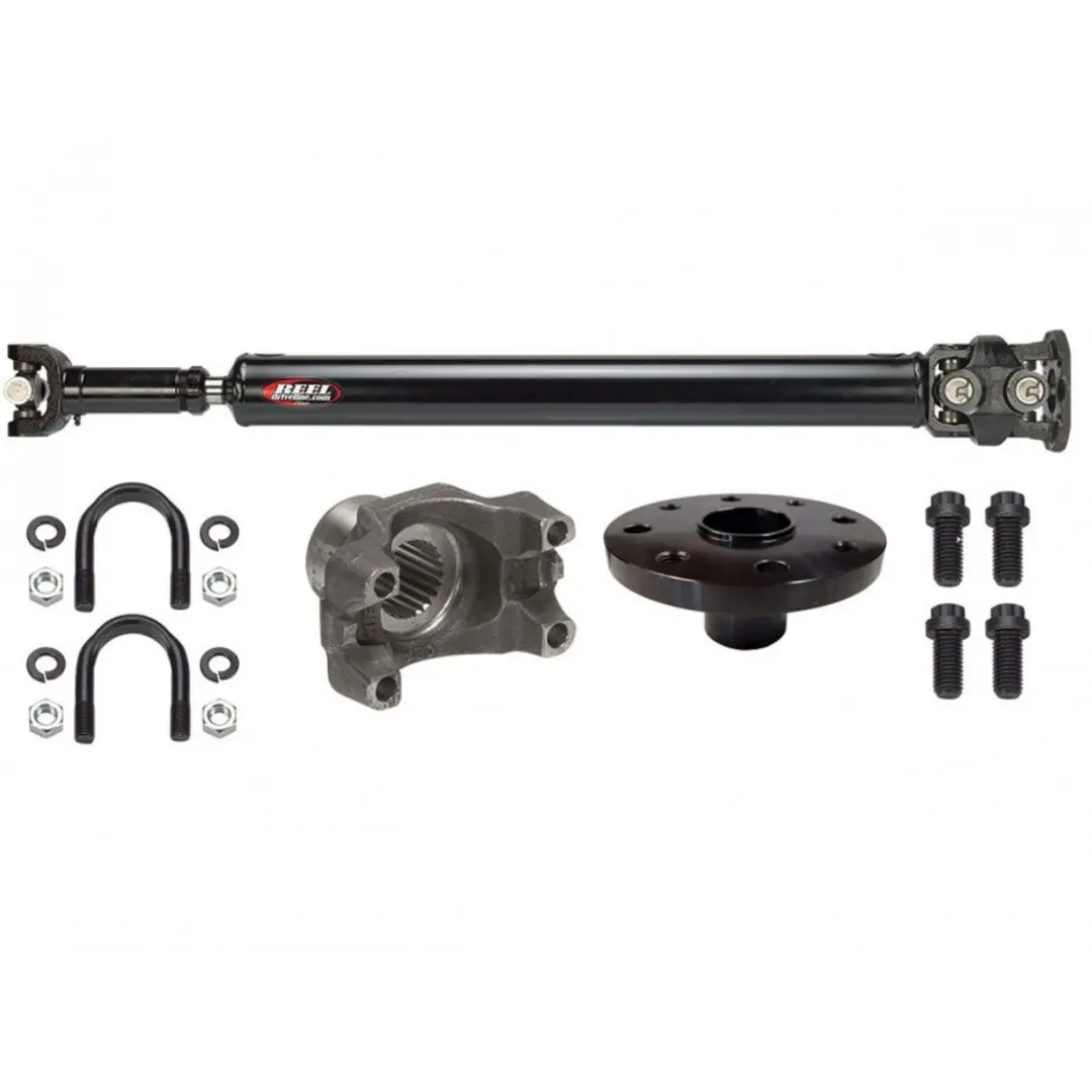 Jeep Rubicon 1350 Heavy Duty Rear Driveshaft 18-Pres Wrangler JL Rubicon Manual Trans Reel Driveline