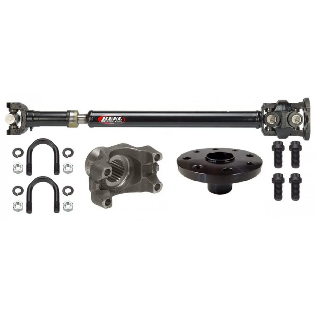 Jeep JL 1350 Heavy Duty Front Driveshaft 18-Pres Wrangler JL Manual Transmission Reel Driveline