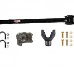 2018-2024 Jeep Wrangler JL Rubicon 2.0L Turbo 241 Roctrac T/C 1350 Heavy Duty Front Driveshaft with Double Cardan Joint, 2 or 4 Door Automatic Transmission Reel Driveline